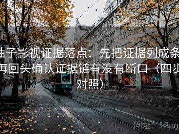 柚子影视证据落点：先把证据列成条，再回头确认证据链有没有断口（四步对照）
